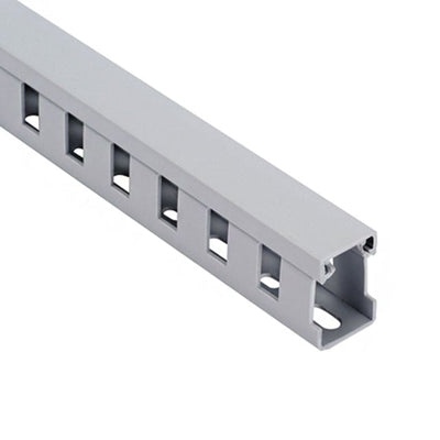 TNC25X75LG2 by Panduit Corp - WIRE DUCT SLOTTED 2PC SCRW 6.56