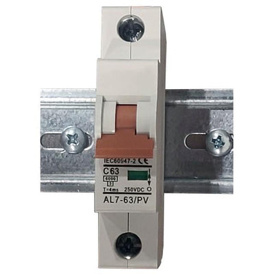 TPDIN-CB-63A by Tycon Systems Inc. - CIR BRKR THERMMAG 63A 250VDC LVR