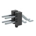 TSM-102-01-T-DH-A-K-TR by Samtec Inc. - CONNECTOR HEADER SMD R/A 4POS 2.54MM