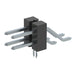 TSM-102-01-T-DH-LC by Samtec Inc. - CONNECTOR HEADER SMD R/A 4POS 2.54MM