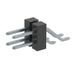 TSM-102-01-TM-DH-TR by Samtec Inc. - CONNECTOR HEADER SMD R/A 4POS 2.54MM