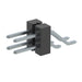 TSM-102-01-TM-DH by Samtec Inc. - CONNECTOR HEADER SMD R/A 4POS 2.54MM