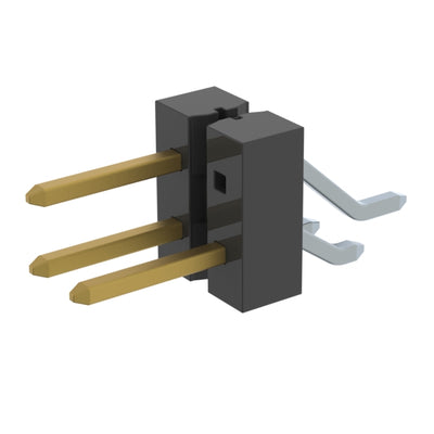 TSM-102-01-L-DH-002 by Samtec Inc. - CONNECTOR HEADER SMD R/A 4POS 2.54MM