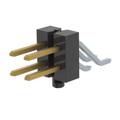 TSM-102-01-S-DH-SL by Samtec Inc. - CONNECTOR HEADER SMD R/A 4POS 2.54MM