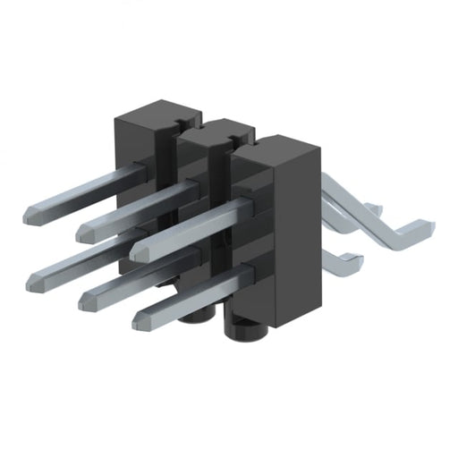 TSM-103-01-T-DH-SL-K-TR by Samtec Inc. - CONNECTOR HEADER SMD R/A 6POS 2.54MM