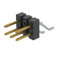 TSM-103-01-L-DH-004 by Samtec Inc. - CONNECTOR HEADER SMD R/A 6POS 2.54MM