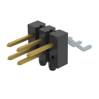 TSM-103-01-S-DH-A-001 by Samtec Inc. - CONNECTOR HEADER SMD R/A 6POS 2.54MM