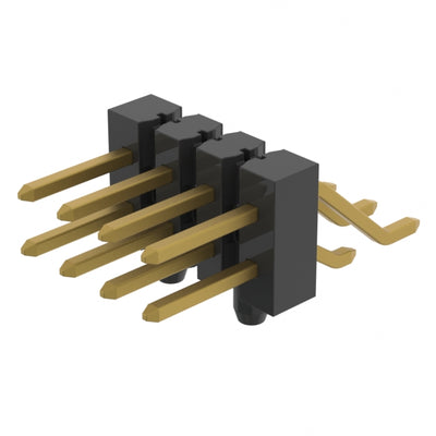 TSM-104-01-H-DH-A-P-TR by Samtec Inc. - CONNECTOR HEADER SMD R/A 8POS 2.54MM