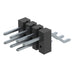 TSM-104-01-T-DH-001 by Samtec Inc. - CONNECTOR HEADER SMD R/A 8POS 2.54MM