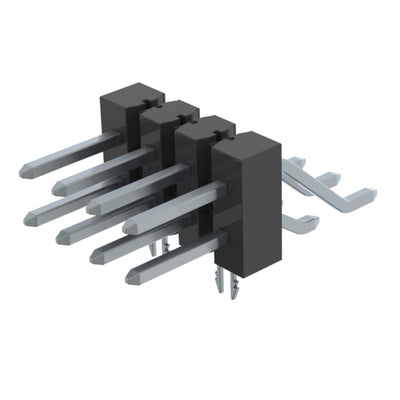 TSM-104-01-T-DH-LC-TR by Samtec Inc. - CONNECTOR HEADER SMD R/A 8POS 2.54MM