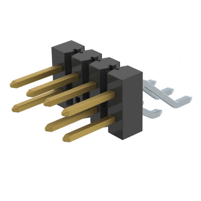 TSM-104-01-L-DH-005-P-TR by Samtec Inc. - CONNECTOR HEADER SMD R/A 8POS 2.54MM