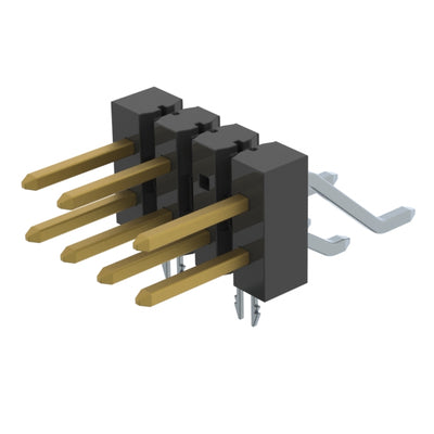 TSM-104-01-L-DH-LC-004 by Samtec Inc. - CONNECTOR HEADER SMD R/A 8POS 2.54MM