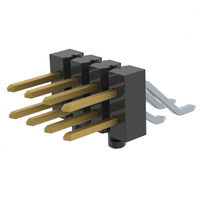 TSM-104-01-S-DH-SL-TR by Samtec Inc. - CONNECTOR HEADER SMD R/A 8POS 2.54MM