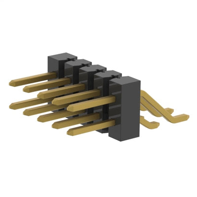TSM-105-01-H-DH-P-TR by Samtec Inc. - CONNECTOR HEADER SMD R/A 10POS 2.54MM