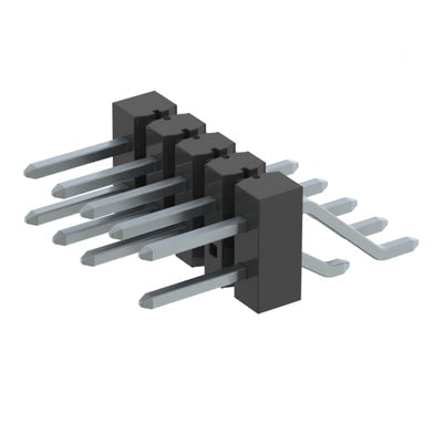 TSM-105-01-T-DH-003 by Samtec Inc. - CONNECTOR HEADER SMD R/A 10POS 2.54MM