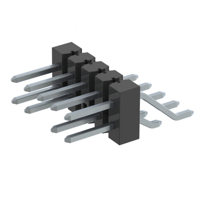 TSM-105-01-T-DH-005 by Samtec Inc. - CONNECTOR HEADER SMD R/A 10POS 2.54MM