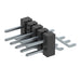 TSM-105-01-T-DH-008 by Samtec Inc. - CONNECTOR HEADER SMD R/A 10POS 2.54MM