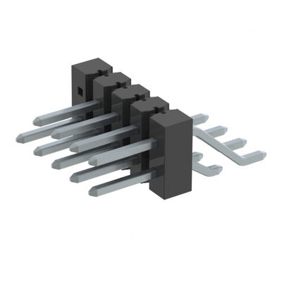 TSM-105-01-T-DH-010 by Samtec Inc. - CONNECTOR HEADER SMD R/A 10POS 2.54MM