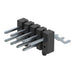 TSM-105-01-T-DH-A-001-K by Samtec Inc. - CONNECTOR HEADER SMD R/A 10POS 2.54MM
