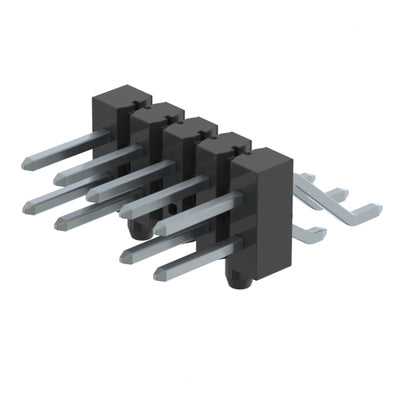 TSM-105-01-T-DH-A-005 by Samtec Inc. - CONNECTOR HEADER SMD R/A 10POS 2.54MM