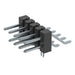 TSM-105-01-T-DH-LC-009-K by Samtec Inc. - CONNECTOR HEADER SMD R/A 10POS 2.54MM