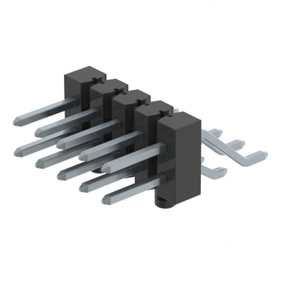 TSM-105-01-T-DH-SL by Samtec Inc. - CONNECTOR HEADER SMD R/A 10POS 2.54MM