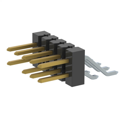 TSM-105-01-L-DH-007-P-TR by Samtec Inc. - CONNECTOR HEADER SMD R/A 10POS 2.54MM
