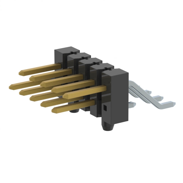 TSM-105-01-S-DH-A-001 by Samtec Inc. - CONNECTOR HEADER SMD R/A 10POS 2.54MM