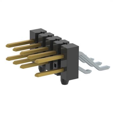 TSM-105-01-S-DH-A-003-P by Samtec Inc. - CONNECTOR HEADER SMD R/A 10POS 2.54MM