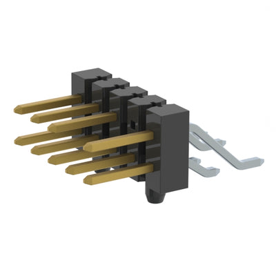 TSM-105-01-S-DH-A-004-P by Samtec Inc. - CONNECTOR HEADER SMD R/A 10POS 2.54MM