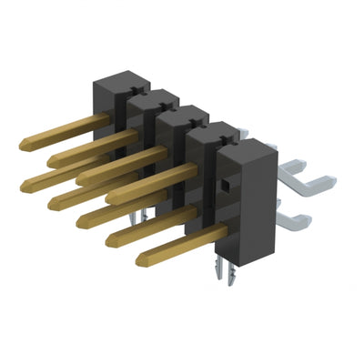 TSM-105-01-L-DH-LC-002-P-TR by Samtec Inc. - CONNECTOR HEADER SMD R/A 10POS 2.54MM