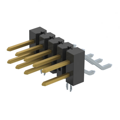 TSM-105-01-S-DH-LC-003 by Samtec Inc. - CONNECTOR HEADER SMD R/A 10POS 2.54MM