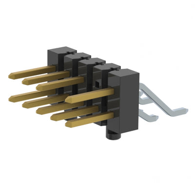 TSM-105-01-LM-DH-SL-004-P-TR by Samtec Inc. - CONNECTOR HEADER SMD R/A 10POS 2.54MM