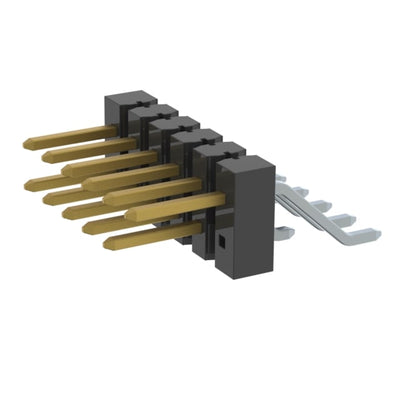 TSM-106-01-L-DH-001 by Samtec Inc. - CONNECTOR HEADER SMD R/A 12POS 2.54MM
