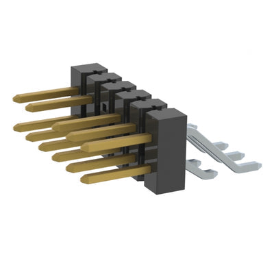 TSM-106-01-S-DH-008 by Samtec Inc. - CONNECTOR HEADER SMD R/A 12POS 2.54MM