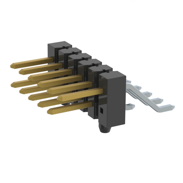 TSM-106-01-S-DH-A-001 by Samtec Inc. - CONNECTOR HEADER SMD R/A 12POS 2.54MM