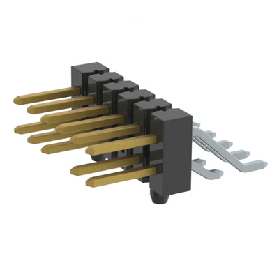 TSM-106-01-S-DH-A-005 by Samtec Inc. - CONNECTOR HEADER SMD R/A 12POS 2.54MM