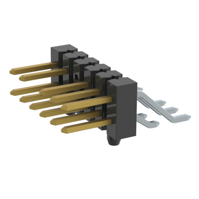 TSM-106-01-L-DH-A-008 by Samtec Inc. - CONNECTOR HEADER SMD R/A 12POS 2.54MM