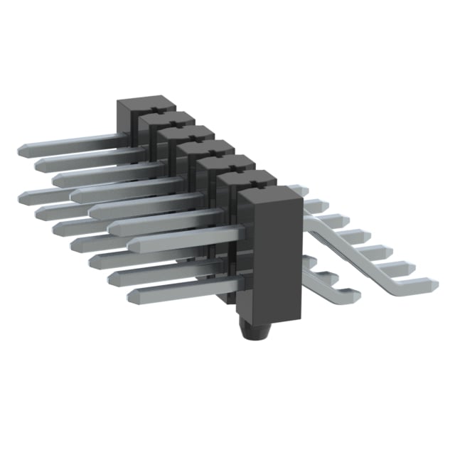 TSM-107-01-TM-DH-A-K by Samtec Inc. - CONNECTOR HEADER SMD R/A 14POS 2.54MM