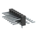 TSM-107-01-T-DH-LC by Samtec Inc. - CONNECTOR HEADER SMD R/A 14POS 2.54MM