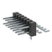 TSM-107-01-T-DH-LC-P-TR by Samtec Inc. - CONNECTOR HEADER SMD R/A 14POS 2.54MM
