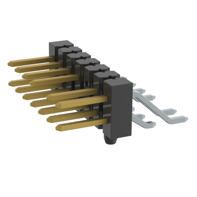 TSM-107-01-L-DH-A-006-K by Samtec Inc. - CONNECTOR HEADER SMD R/A 14POS 2.54MM