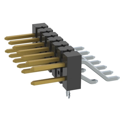 TSM-107-01-S-DH-LC-003-TR by Samtec Inc. - CONNECTOR HEADER SMD R/A 14POS 2.54MM