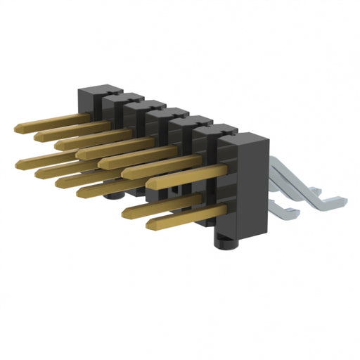 TSM-107-01-L-DH-SL-005-P by Samtec Inc. - CONNECTOR HEADER SMD R/A 14POS 2.54MM