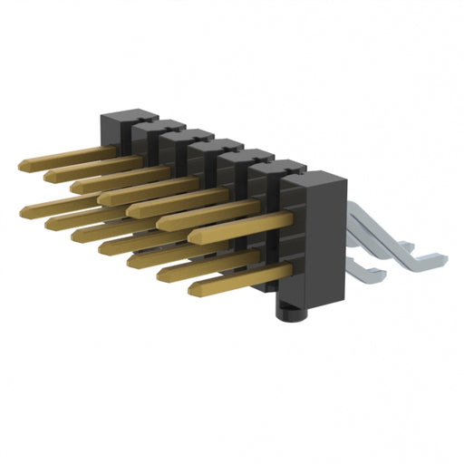 TSM-107-01-S-DH-SL by Samtec Inc. - CONNECTOR HEADER SMD R/A 14POS 2.54MM