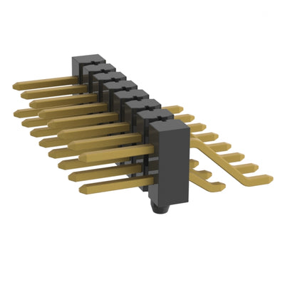 TSM-108-01-H-DH-A by Samtec Inc. - CONNECTOR HEADER SMD R/A 16POS 2.54MM