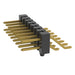 TSM-108-01-H-DH-A by Samtec Inc. - CONNECTOR HEADER SMD R/A 16POS 2.54MM