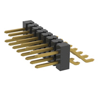 TSM-108-01-H-DH by Samtec Inc. - CONNECTOR HEADER SMD R/A 16POS 2.54MM