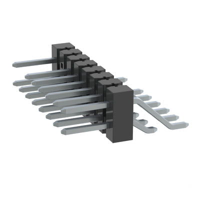 TSM-108-01-T-DH-014-P-TR by Samtec Inc. - CONNECTOR HEADER SMD R/A 16POS 2.54MM