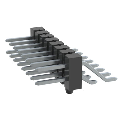 TSM-108-01-T-DH-A by Samtec Inc. - CONNECTOR HEADER SMD R/A 16POS 2.54MM